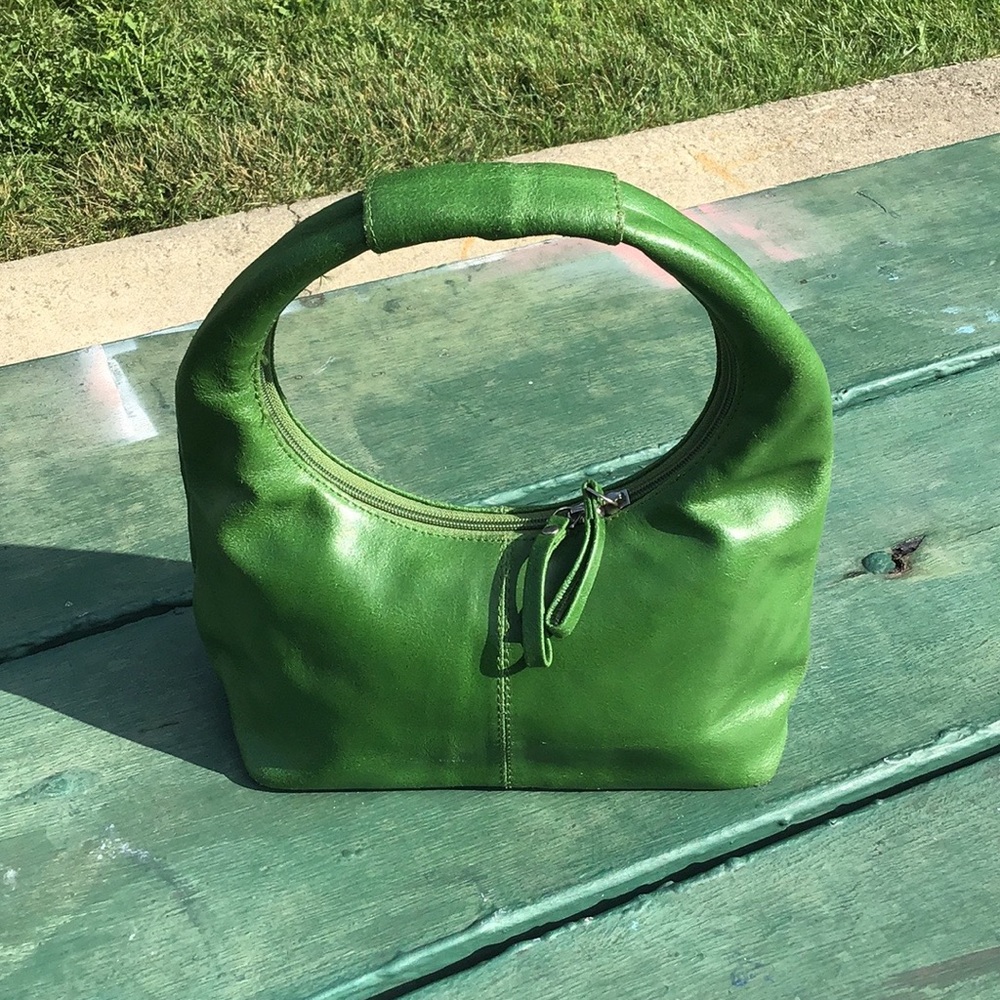 Wilson's Leather green small bag